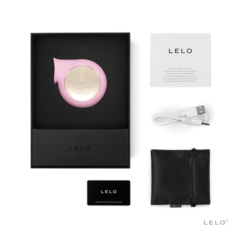 Lelo Sila Sonic Clitoral Stimulator - Pink