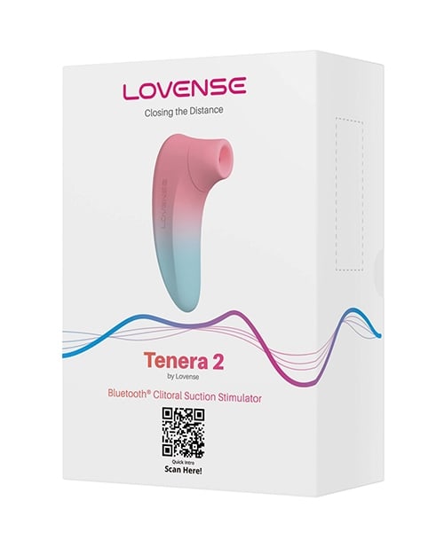 Lovense Tenera 2 Bluetooth Clitoral Suction Stimulator - Pink
